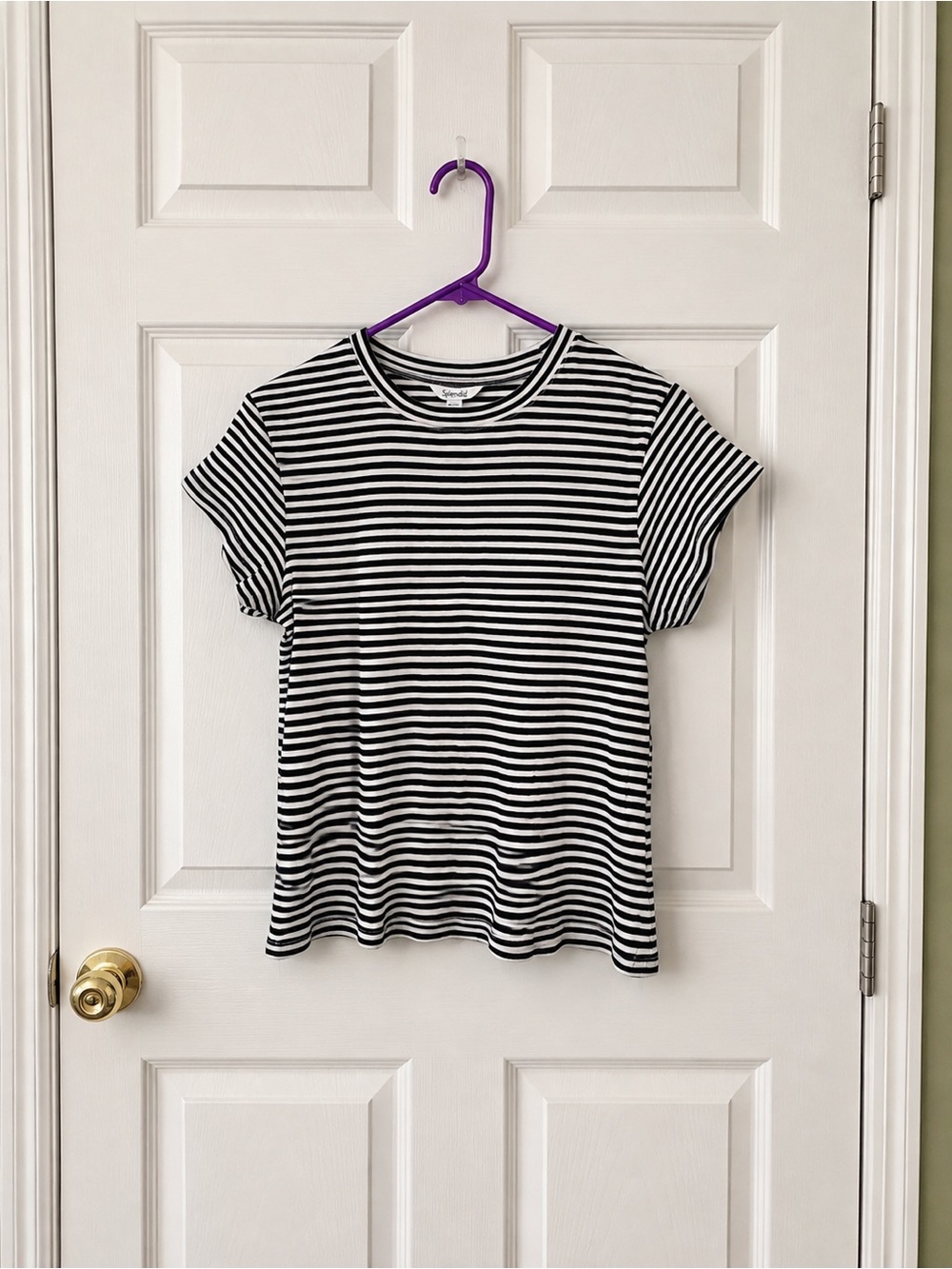 Splendid LOUISA SHORT SLEEVE STRIPE TEE